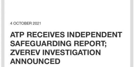 开云体育官网-正式启动对兹维列夫“家暴”调查 ATP迫于舆论压力？