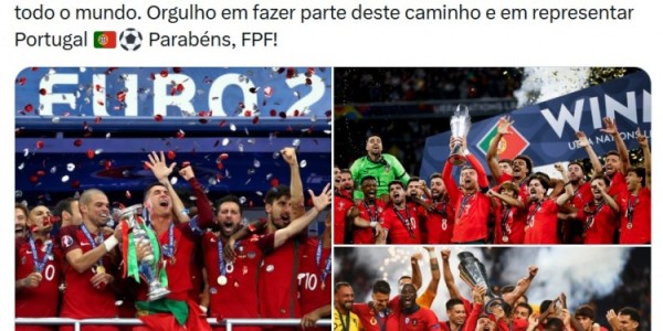 葡足协成立112周年！C罗晒队史三冠：身披战袍为国出征，倍感自豪