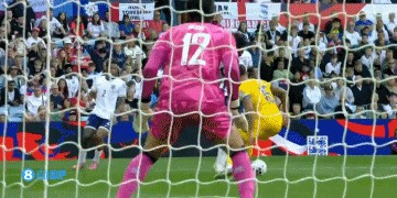 半场-马杜埃凯传中造加西亚自摆乌龙 英格兰1-0领先安道尔